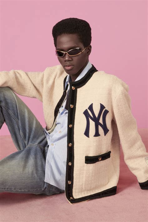 gucci x baseball collaboration.